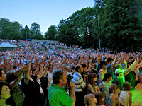 Stimmung auf der Freilichtb&uuml;hne